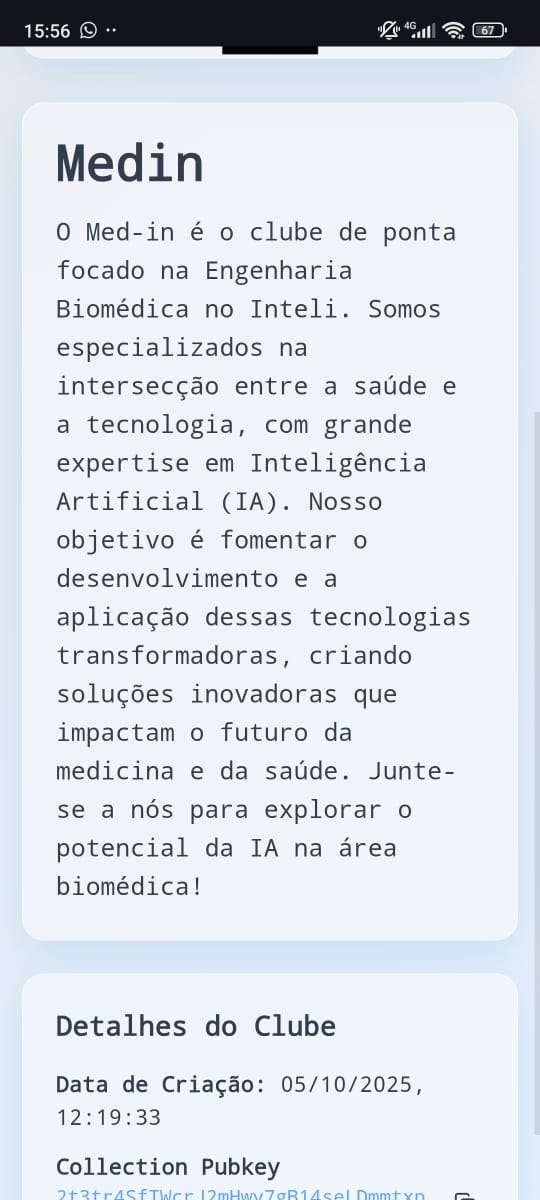 Detalhes da missão do projeto