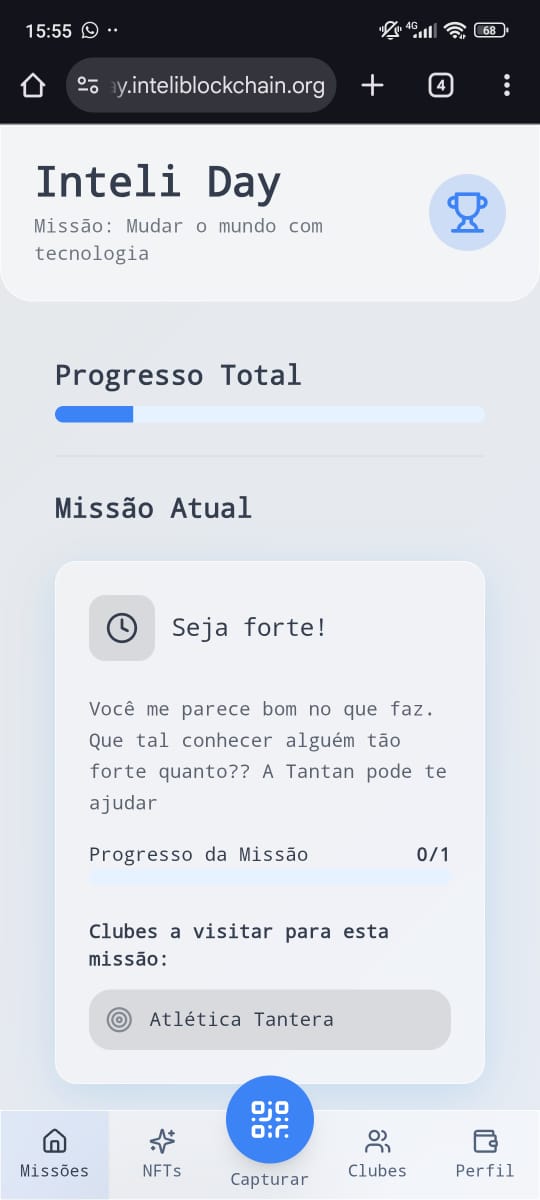 Detalhes da missão do projeto