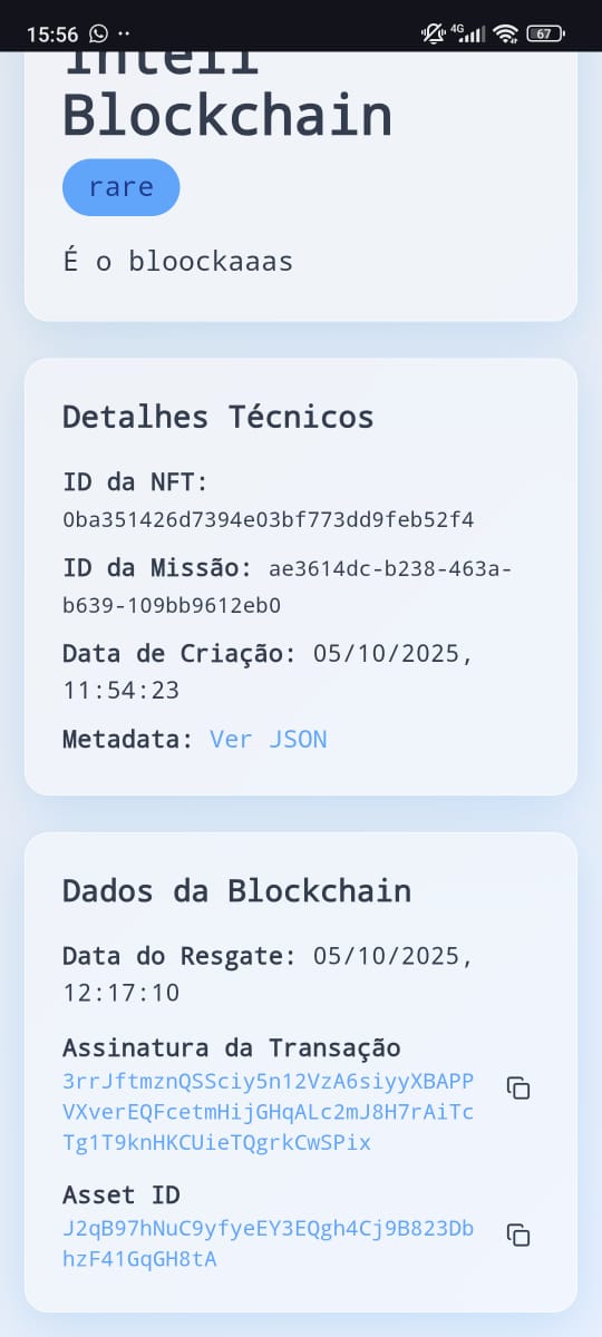 Página inicial do projeto